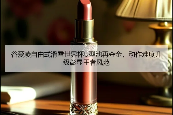 谷爱凌自由式滑雪世界杯U型池再夺金，动作难度升级彰显王者风范